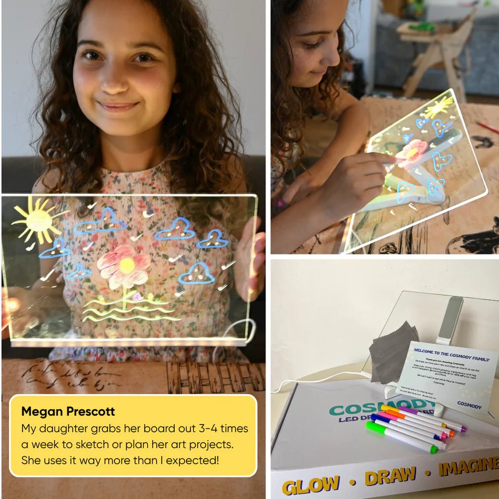 KydoKids Smart Board - LED Drawing Board - Buy 1 - GAMEDEI