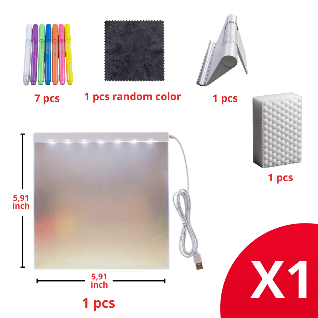 KydoKids Smart Board - LED Drawing Board - Buy 1 - GAMEDEI