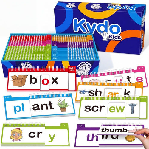 Kydokids | Reading Flip Book - 🟢 The Starter Set: 1 Kit (40 Flip Books) - GAMEDEI