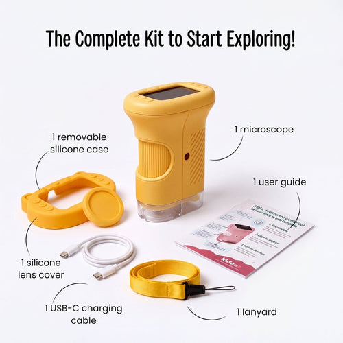 KydoKids Digital Microscope - 1 Set White - GAMEDEI
