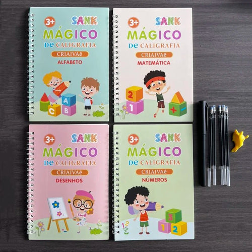 KydoKids | Kids Practice Copybook Set - English 4 books - GAMEDEI